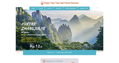 Desktop Screenshot of kingstarholidays.com